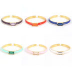 SILVIE 925 SILVER ENAMEL COLOR RINGS