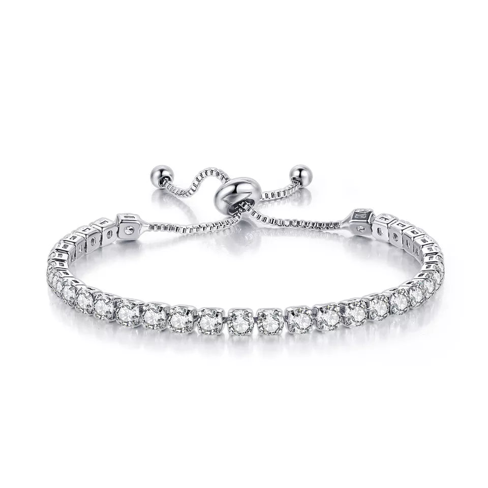 BRACCIALE TENNIS NATALE IN ARGENTO 925