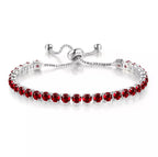 BRACCIALE TENNIS NATALE IN ARGENTO 925