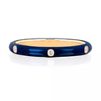 EMBELLISHED 925 SILVER STACKABLE ENAMEL COLOR RINGS
