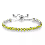 BRACCIALE TENNIS NATALE IN ARGENTO 925