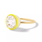 COOLBEANS 925 SILVER ENAMEL COLOR RINGS
