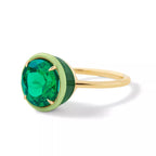 COOLBEANS 925 SILVER ENAMEL COLOR RINGS