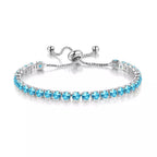 BRACCIALE TENNIS NATALE IN ARGENTO 925