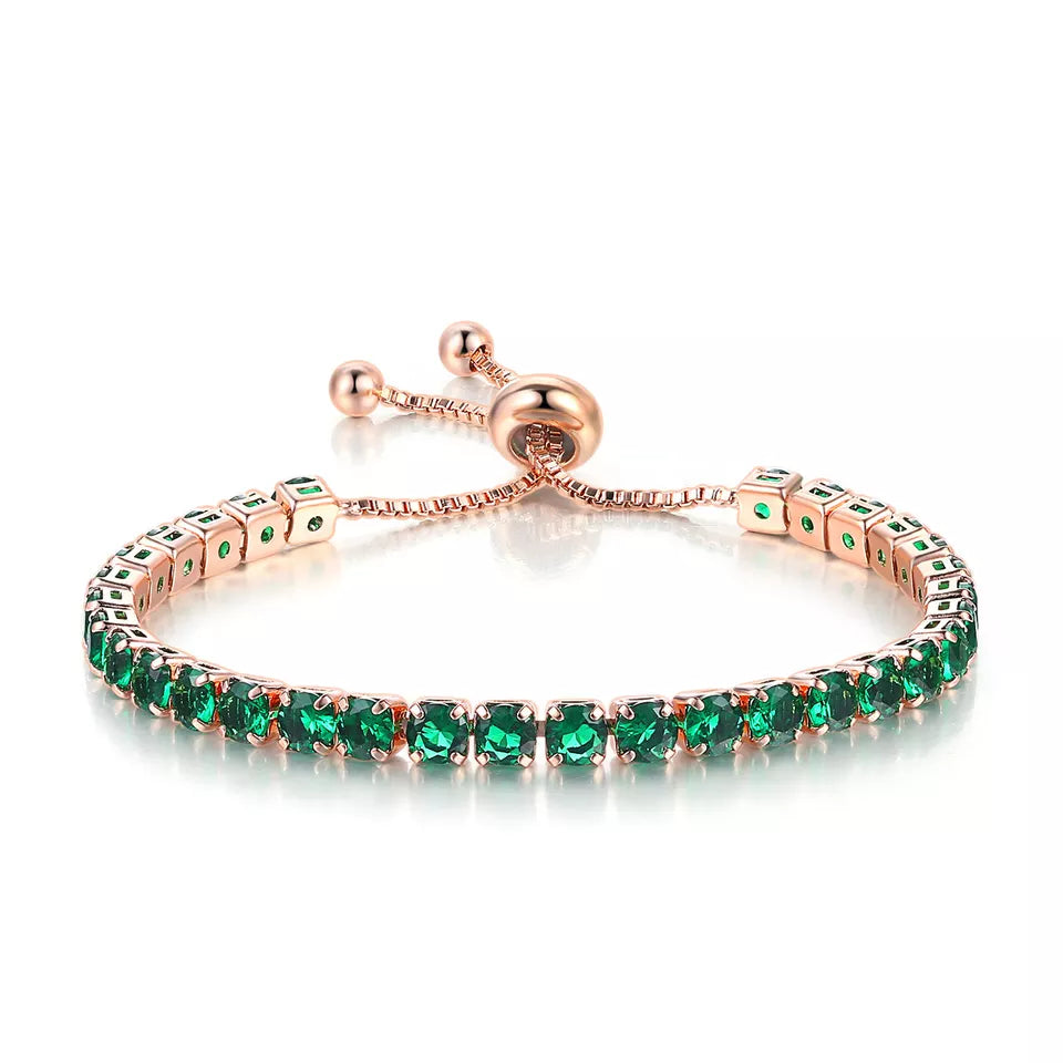 BRACCIALE TENNIS NATALE IN ARGENTO 925