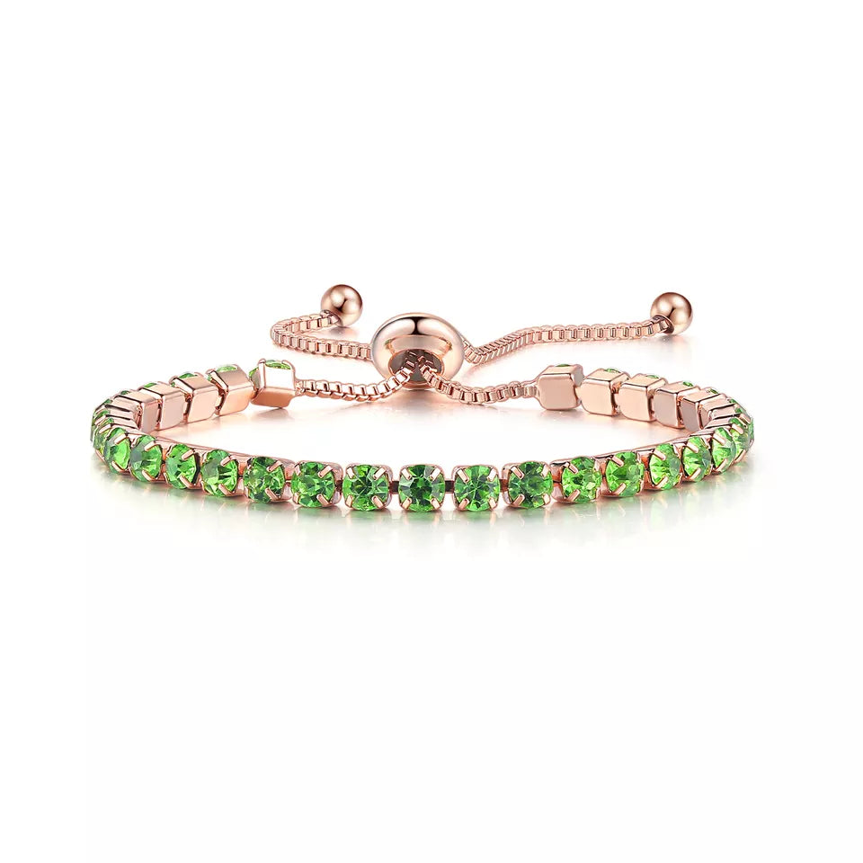 BRACCIALE TENNIS NATALE IN ARGENTO 925