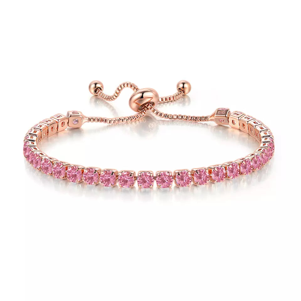 BRACCIALE TENNIS NATALE IN ARGENTO 925