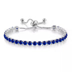 BRACCIALE TENNIS NATALE IN ARGENTO 925