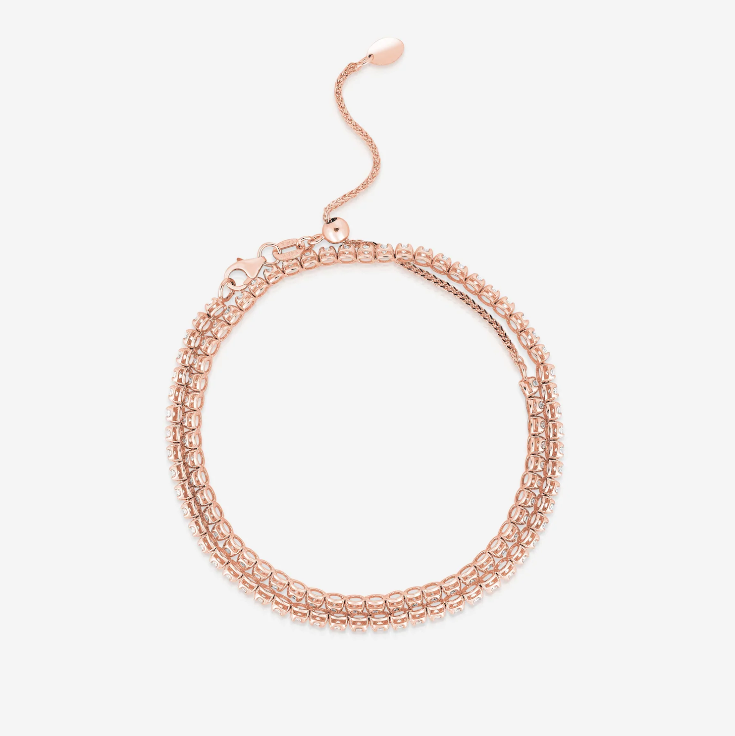 BRACCIALE TENNIS CLASSICO + COLLANA