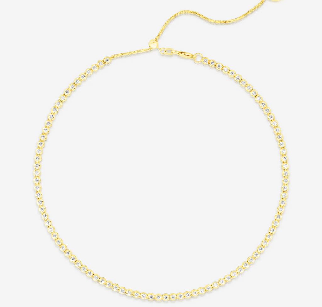 BRACCIALE TENNIS CLASSICO + COLLANA